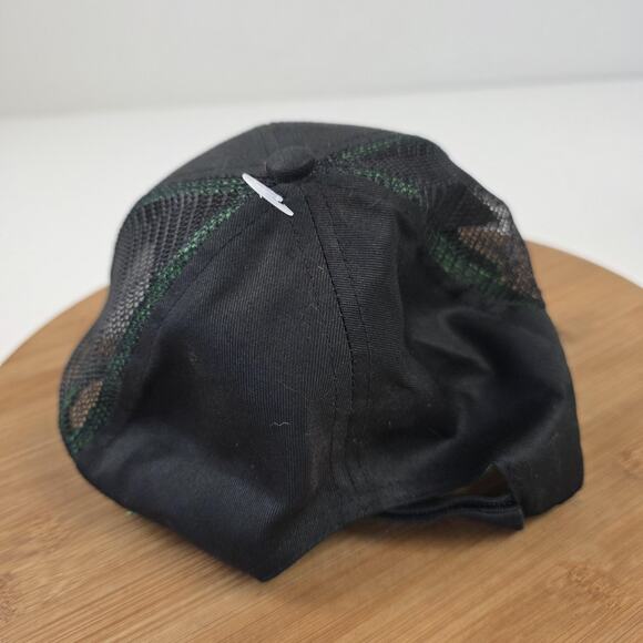 Rolex 24 Daytona Hat Cap Snap Back Black Green IMSA Racing Mens Trucker Mesh - Picture 4 of 7